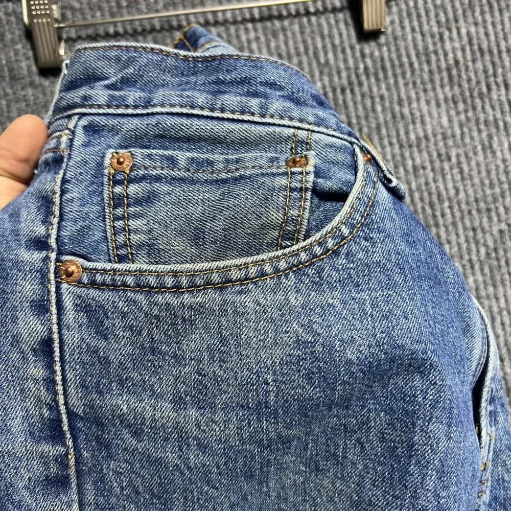 Levis 505 Regular Fit Jeans Mens 31x32 Blue Straight Leg Denim Pants